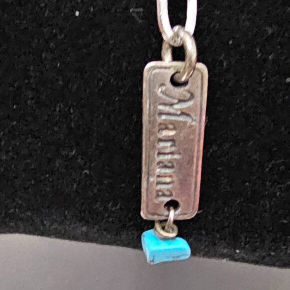 Mariana Guardian Angel Rhodium Pendant Swarovski Crystal Necklace - Picture 5 of 8